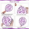 52 Pink & Purple Balloons: 12-inch Metallic Floral & Latex Sequin Party Set