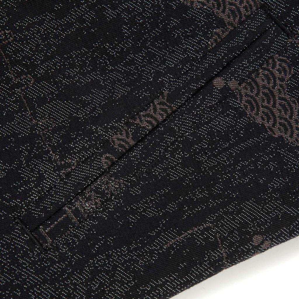 Li Ning Sport Trend Serie Lockerer Chinesischer Kragen Muster Logo Jacke Herren Jacke AJMV203-3