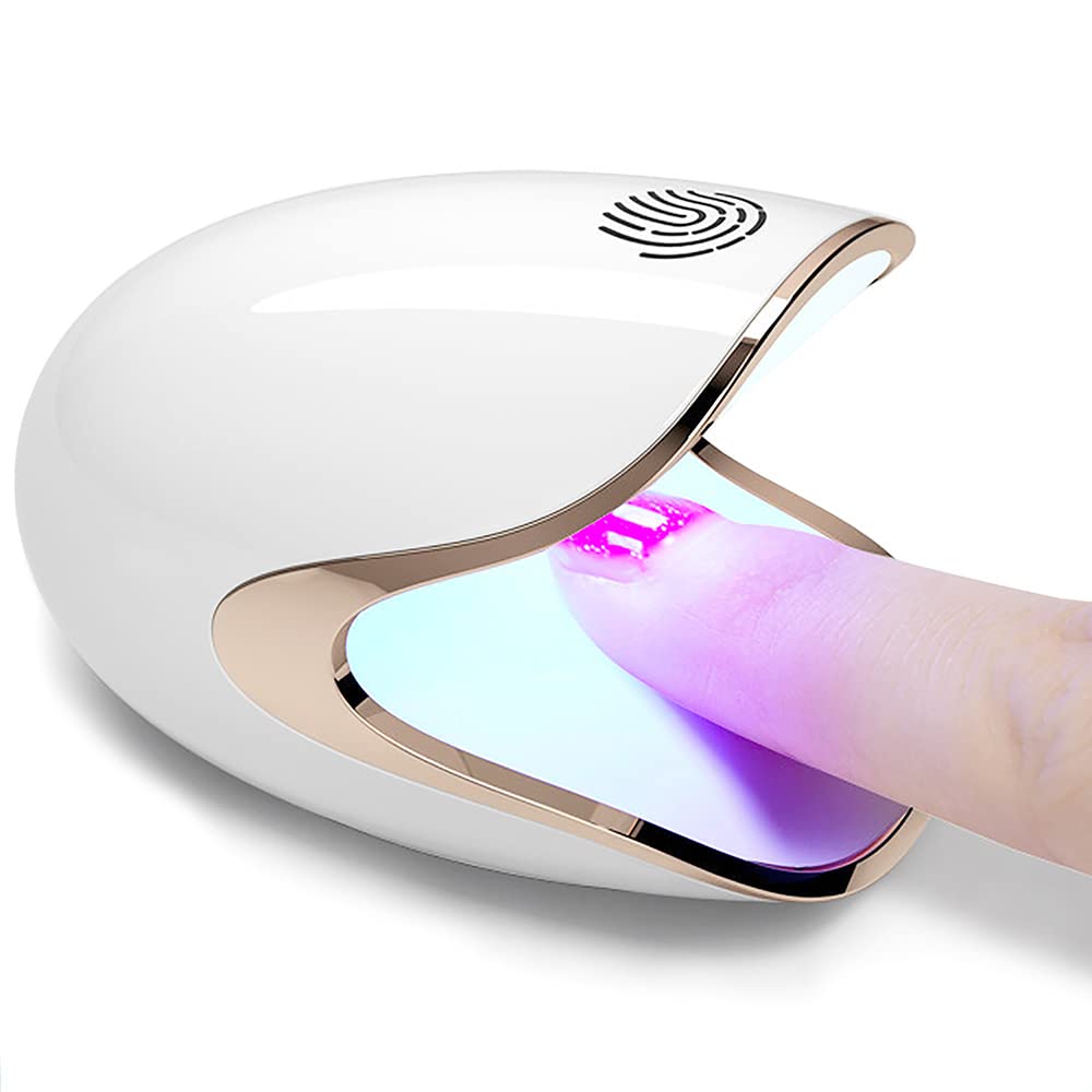 USB Mini Nail Light UV LED USBC Handy Nail Light Compatible with All Gels Fast Curing High Power Only 21g Use USB UV Light LED Light LED Lamp Gel Nail