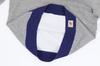 Polo Ralph Lauren Vintage Pullover Sweatshirt with Attached Size Men's Two-Tone Hood, M, GRHTR/NVY (Product Code 01020155)