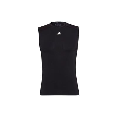 Techfit Training Ärmelloses T-Shirt Schwarz Herren Streetwear HK2338