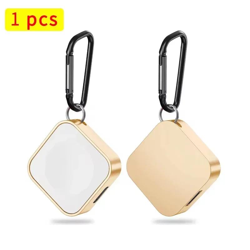 Portable Mini Watch Wireless Charger Dual Port  Type-C Charging For Apple Watch iWatch 10 9 8 7 SE 6 5 4 3 2 1 Fast Charging Pad