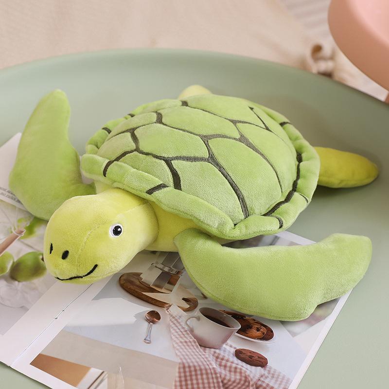 Cute Sea Turtle Simulation Plush Hug Pillow for Kids 30cm 0.1kg
