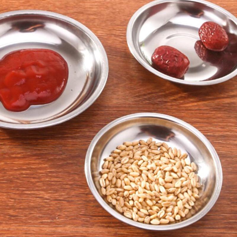 12 Pcs Food Stainless Steel Plate Child Ramekin Bowl Cooking Bowls for Kitchen Prep