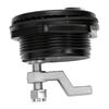 Boat Hatch Latch T Handle Stainless Steel And Nylon T Handle Boat Hatch Latch Lock with Key for Boat RV Compartment