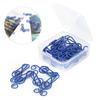 20Pcs Musical Note Paperclip Iron Bookmark Stationery Clip Memo Office Supplies Blue