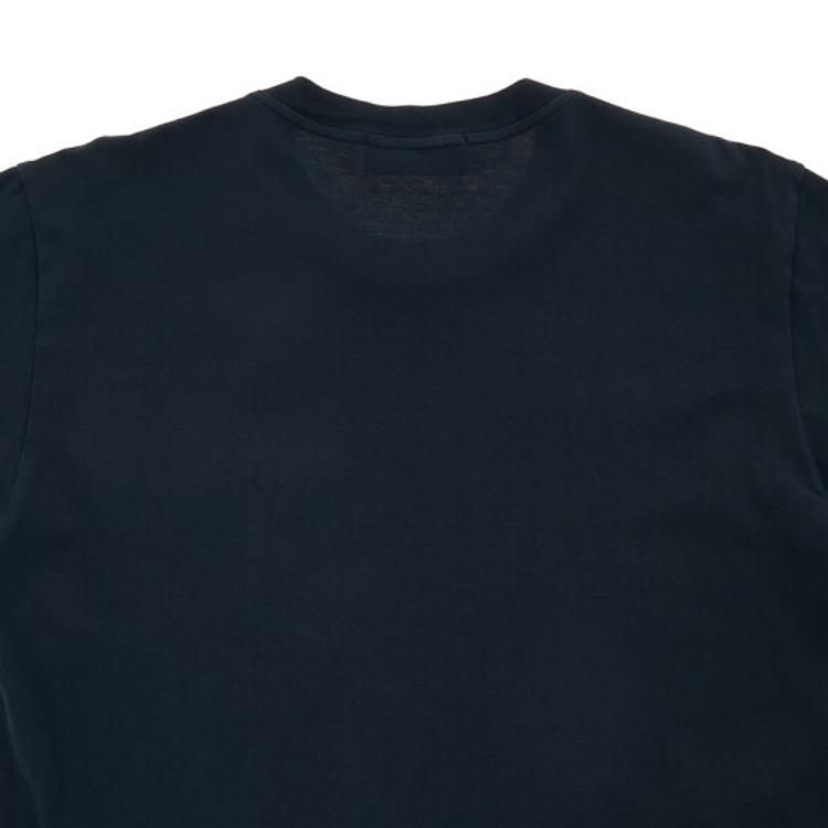 Stone Island T-Shirt Ss23 Solid Color Round Neck Patch Pocket Short Sleeve Kids Tops Black 781620347-V0020