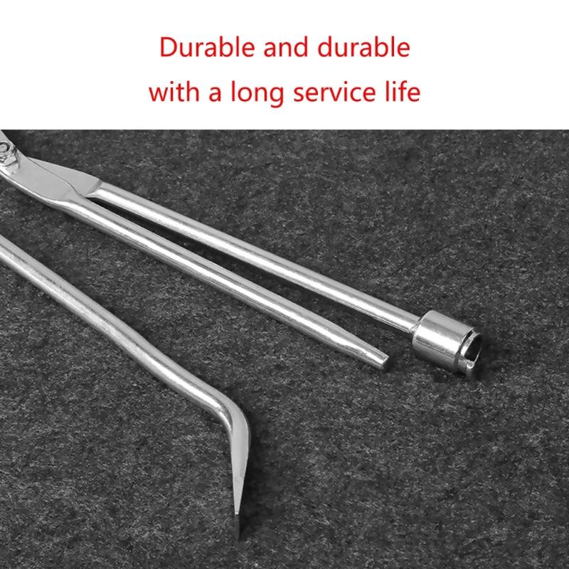 Car Vehicle Drum Brake Line Shoe Return Spring Repair Car Remover Installer Workshop Tools Plier Tool Multifunctional
