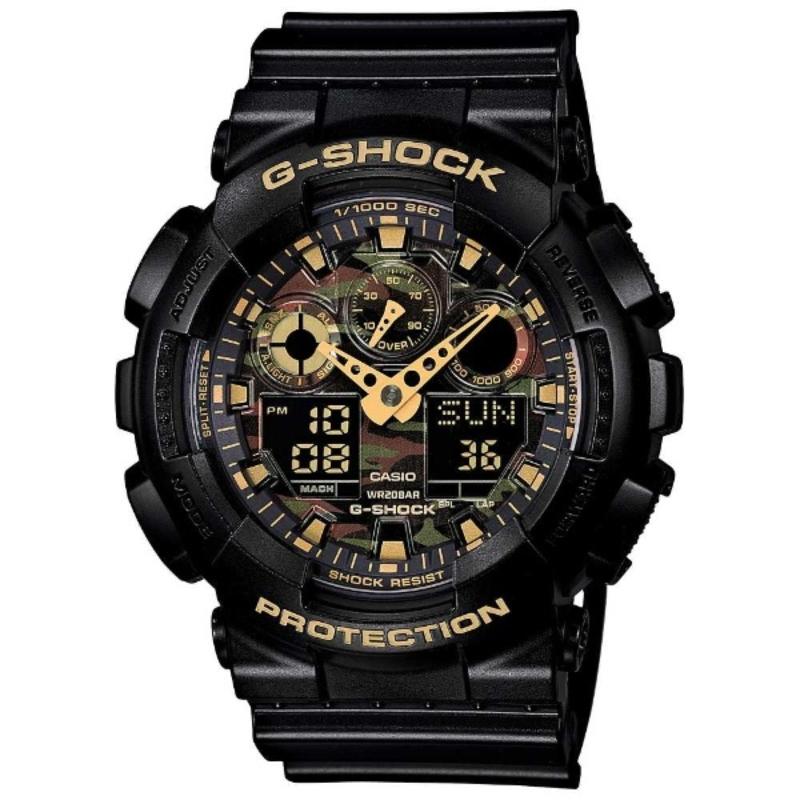 

CASIO G SHOCK Камуфляжный циферблат серии GA 100CF 1A9JF