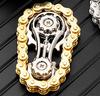 Neuer Metall Fidget Spinner Fahrradkettenritzel Schwungrad Fingerspitzenkreisel Antistress Linderung EDC Spinner Fidget Spielzeug Stressabbau