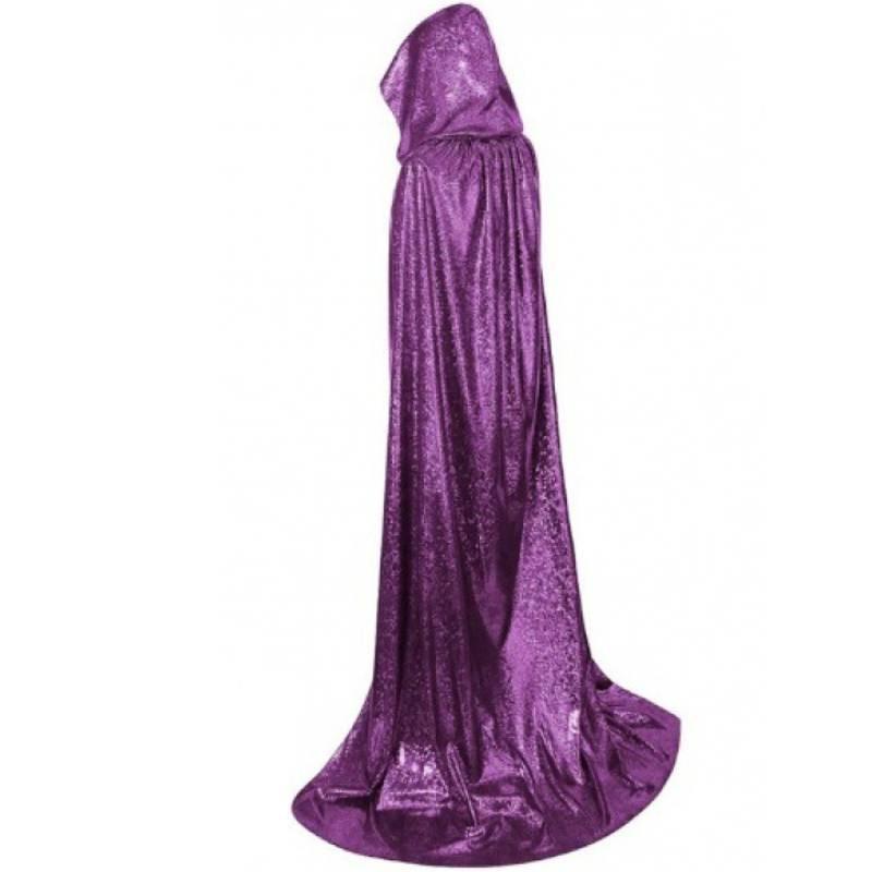 Elegancki Długi Płaszcz z Kapturem Lekki Na Wiosnę i Lato Kostiumy Cosplay