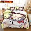 Anime Ore o Suki nano wa Omae dake kayo Bedding Set Print With Pillowcase Bed Duvet Cover Single Double Queen Super King Size
