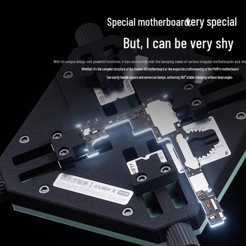 Repairman's Multi-shape Mobile Phone Motherboard Fixture – Multi-functional & Heat-resistant