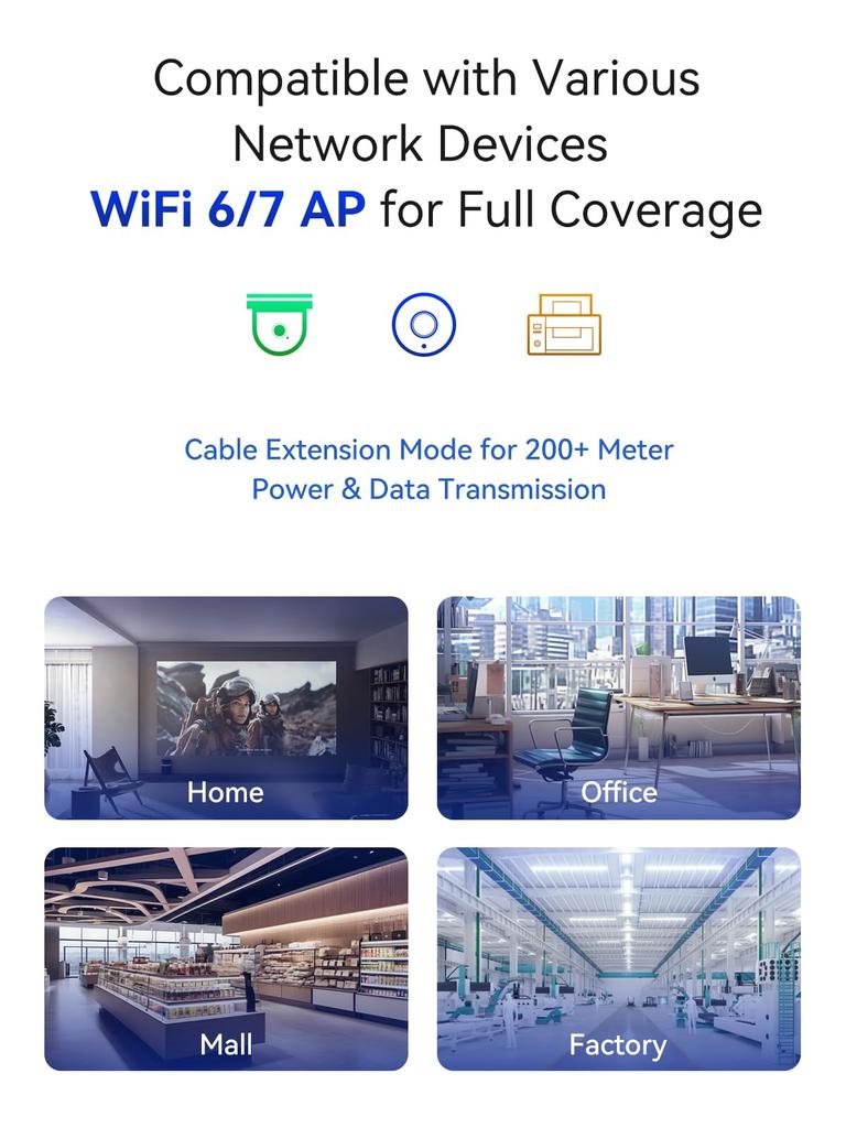 XikeStor 9 Port PoE Hub WEB Management Switch PoE Power 8 Port 1 Port 10G Security Security Camera AP VLAN Aggregation Splitter Hub Support 2.5G +
