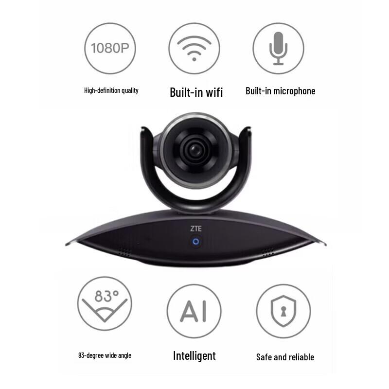 ZTE ZXV10 ET301C-A Video Conferencing System with Tripod (CN Version)