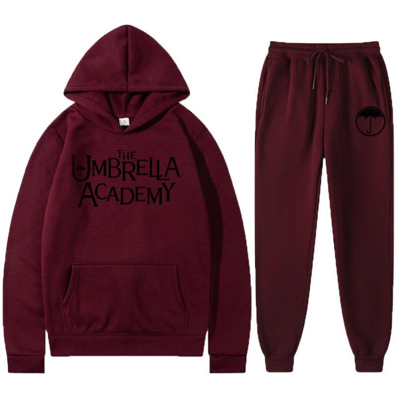 The Umbrella Academy Hooded Sweatshirt Casual Sports Pants Set