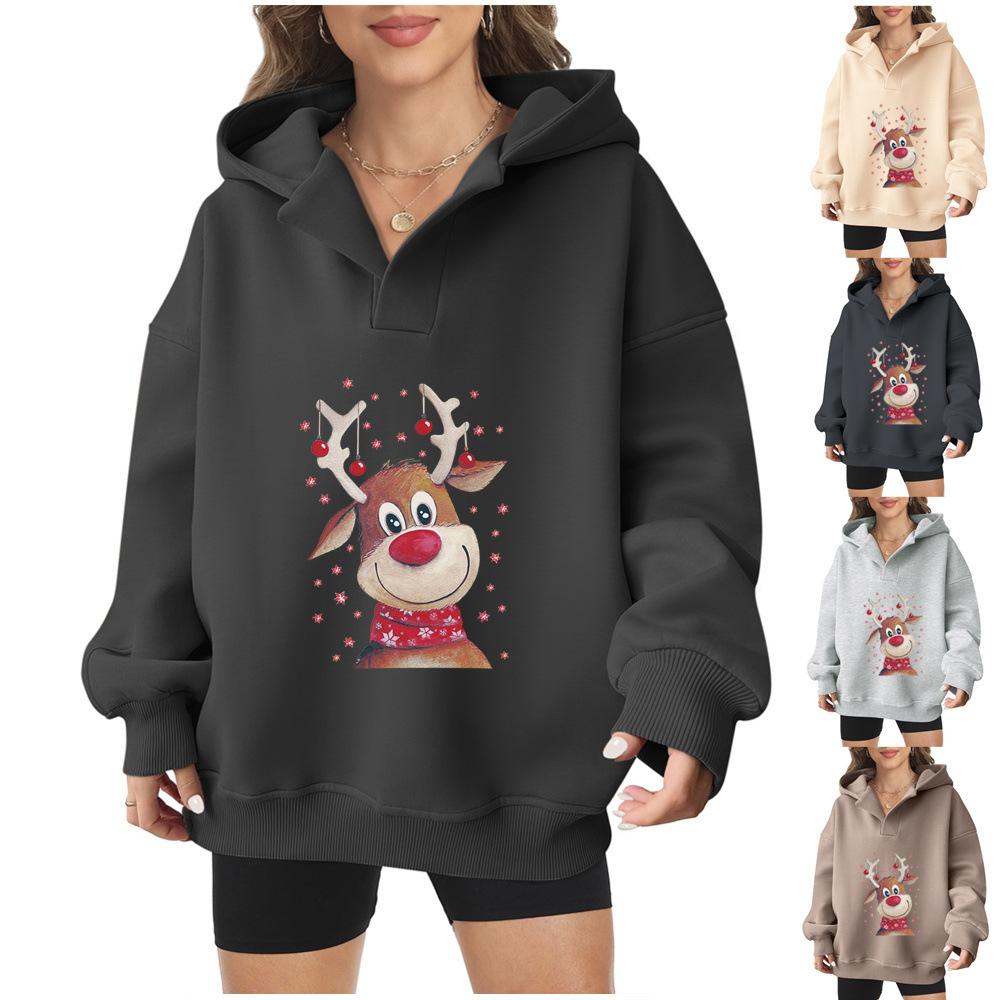 

2025 real shot autumn and winter velvet popular women s sweater Christmas gift thickened coat XXL