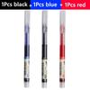 3-100 Pcs Straight Liquid Ball Pen Signature Gel Pen 0.5mm Black Blue Ink School Office Ball Pen School Office Supplies Writing