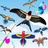 DIY Toy Large Eagle Kites with 30 Meter Kite Line Flying Bird Kites  Garden Outdoor Sports