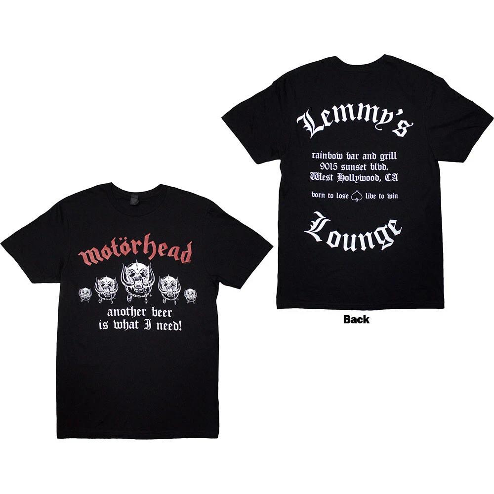 Motorhead - Lemmy s Lounge - Black t-shirt XXXL