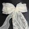 Lace Bow-knot Curtain Tieback Clip Easy Installation Exquisite Design Curtain Tieback Elegant Curtain Tied Belt
