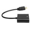 HD Multimedia Interface to VGA Adapter Converter Cable for Computer Laptop Monitor ProjectorBlack