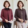 Middle mother padded jacket, new padded jacket, light middle-aged and elderly padded jacket, short loose, fashionable and casual