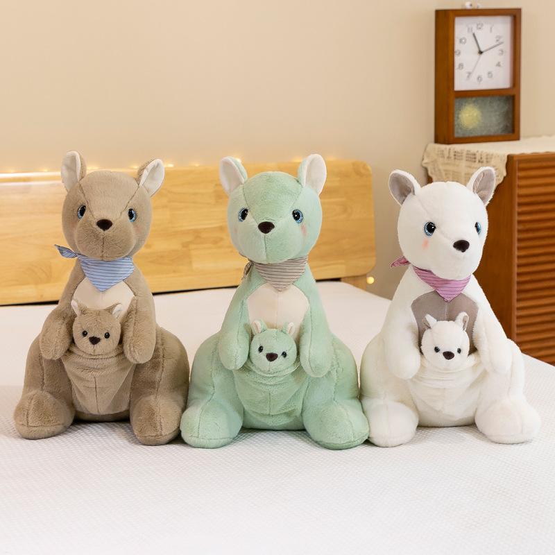 Cute Plush Toy Doll Xindi Kangaroo Grasping Machine Doll Scissor Machine Doll Floor Push Stall Small Gifts