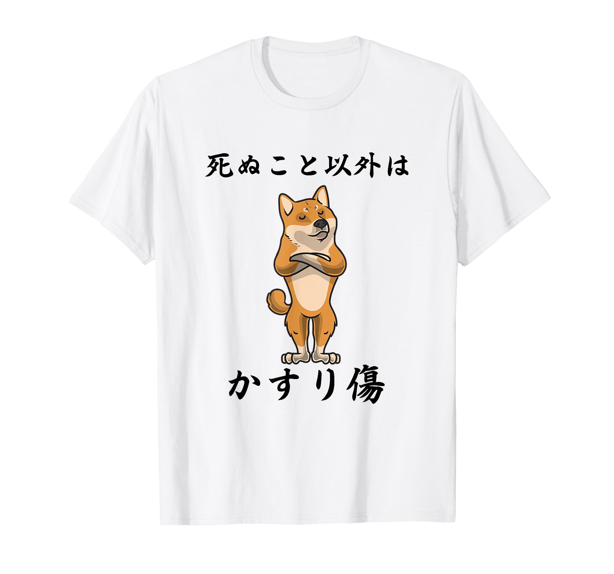 

Everything but death is a scratch Funny T-Shirt with Text, Men s, Funny Clothing, Original, Funny Merchandise, Text T-Shirt