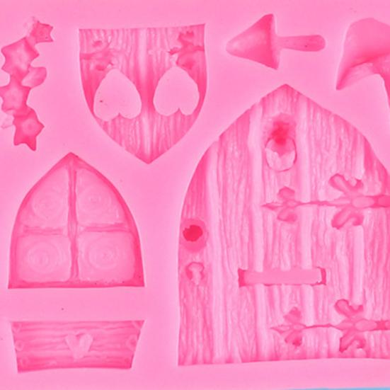 Silicone Baking Mold Fondant Mold for Chocolate Candy Ice Cream Unique Shaped Dessert Mold for Home Use