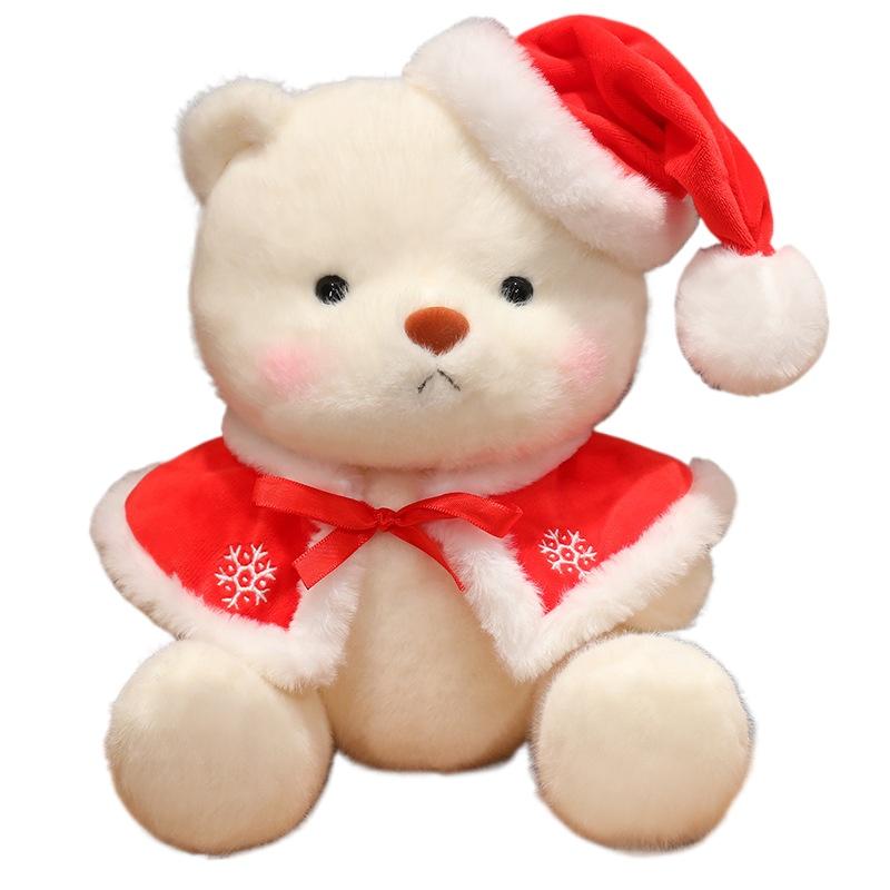 

22CM Teddy Bear Holding Bouquets Plush Dolls Stuffed Animals Home Decoration Children Girl Friend Christmas Birthday Gifts