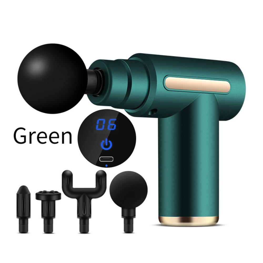 Mini Massager Fascia Gun Rechargeable Fascia + Direct Supply Muscle Fitness Neck Gun Electric Vibrator