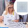 Embroidery Stencil Drawing Line Quilting Stencils for Sewing Plastic Art Patterns Drawing Templates for DIY Craft