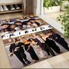 Friends Forever Carpet Rug Soft Washable Antislip Home Living Room Sofa Mats Personalized Christmas Rug