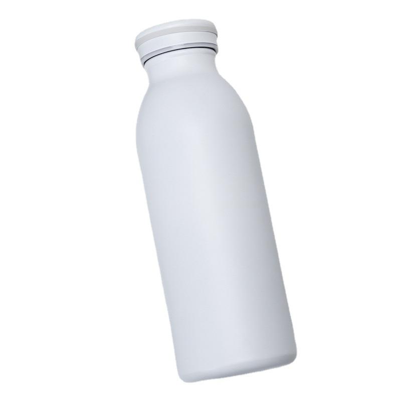 Fashion New High-Value Stainless Steel Milk Bottle Mini Double-Layer Thermos Cup Large Capacity 304 Coke Bottle
