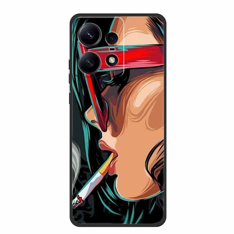 For Moto Edge 50 Pro Case Animals Soft Silicone TPU Phone Cases Back Cover For Motorola Edge 50 Pro 5G Wolf Protector Cool funda