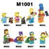 Nieuwe Simpson Serie Bouwsteen Minifiguur M1001 M1002 Verpakt Educatief Speelgoed voor Kinderen