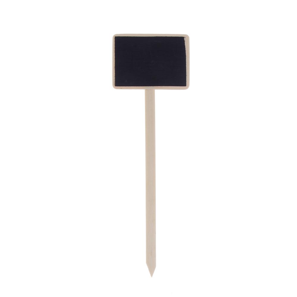 Reusable House Decorations Marker Classification Marker Wooden Chalkboard Garden Tools Plants Tags