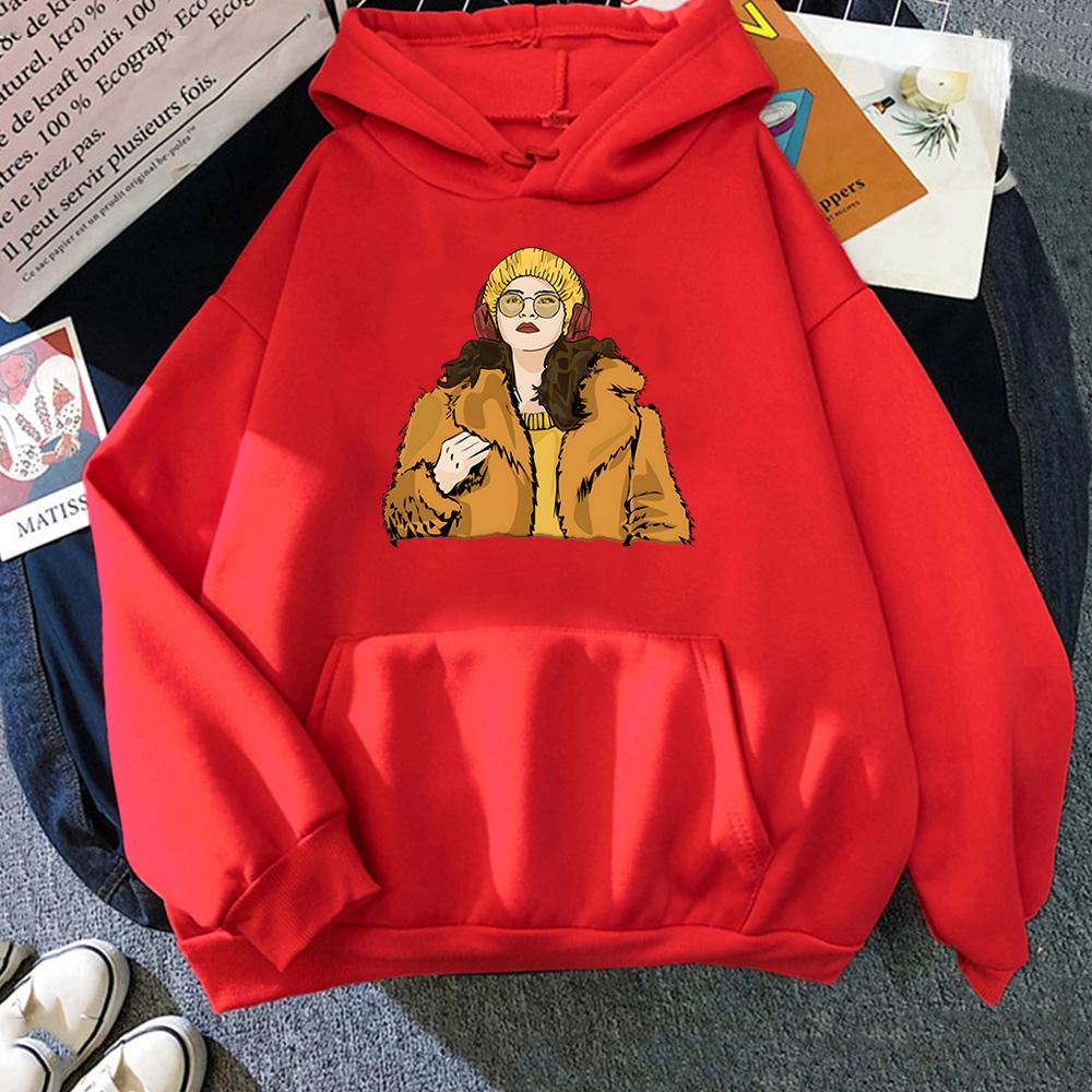 SelenaGomez NUR MÖRDER im GEBÄUDE Hoodie Kapuzenpullover Langarm Kleidung Fleece Damen Kleidung Mode Grafikdruck Pullover