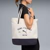 PUMA Fabric Tote Bag, Shoulder Bag Unisex White 092194-01