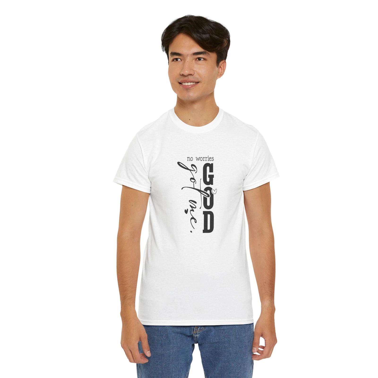 Jesus Heals T-Shirt | No Worries God Got Me Shirt | Faith-Based Healing Shirt 4XL