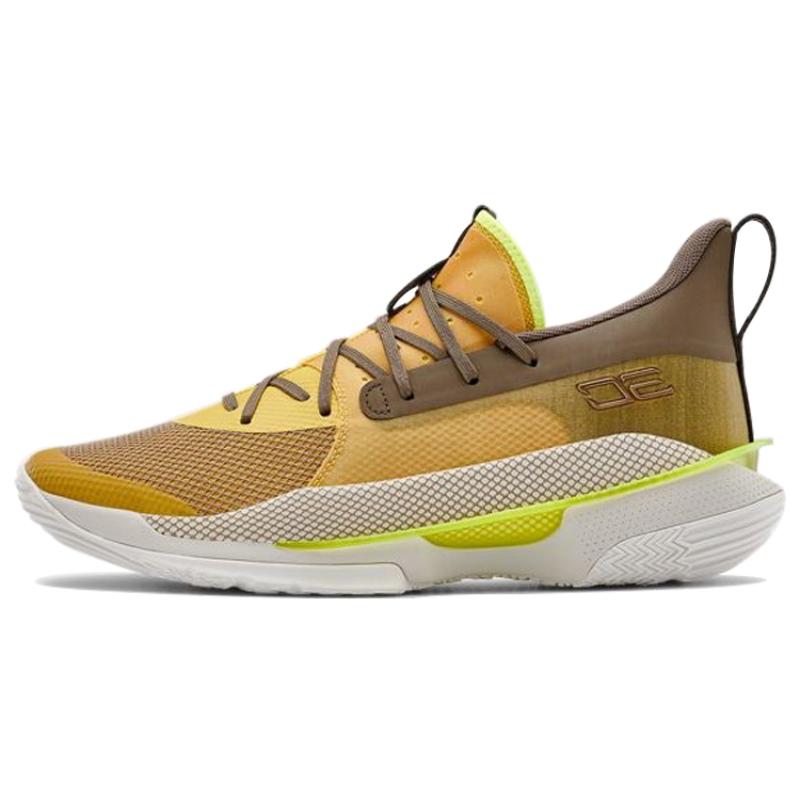 Under Armour Curry 7 Zeppelin Yellow Sneakers 3021258-701 45