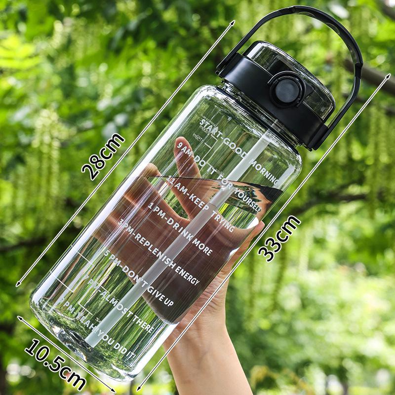 Water cup, straw, water glass, light luxury, high-end summer for male and female students, high-value water cup