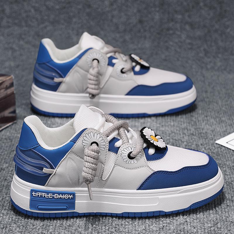 

Мужская обувь, новый нишевый дизайн, толстая подошва, универсальная обувь для отдыха, студентов, свежая спортивная модная обувь, поставка 39