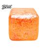Calming Hand Toy Decompression Glitter Cube Squeeze Anxiety Relief Stress Focus Improvement Sensory Slow Rising Office Workers Relaxation Ball