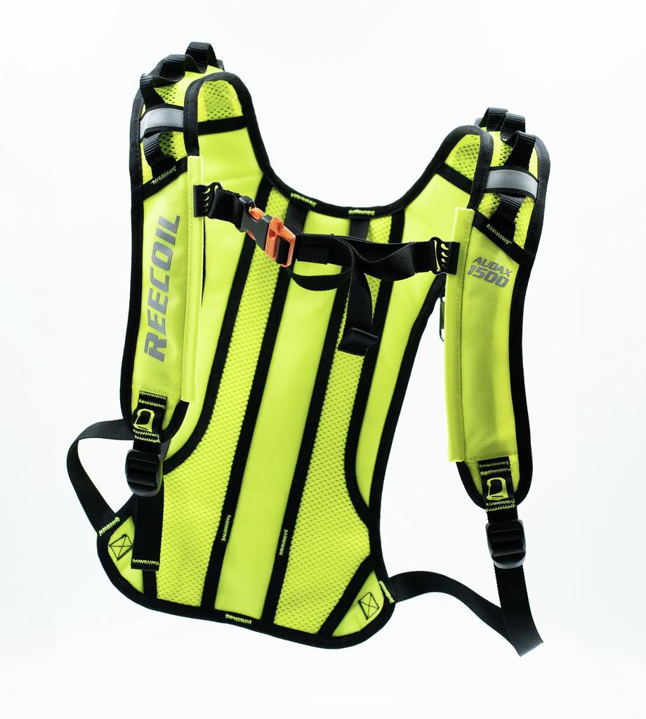 Reecoil 1500 Hydration Harness GEN2 Chest Harness for Tree and Tree Care AUDAX™ Hydration, Climbing, Arborist, (Yellow)