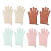 Insulated Scalding Gloves with Hanging Hole BBQ Anti-Scald Gloves Non-Slip Thermal Insulation Mitts for Restaurant Baking Tools