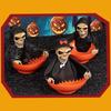 Spooky Motion Activated Skeleton Candy Holder with Light Up Red Eyes