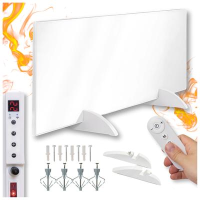 Electric Infrared Panel Heater 770W Wifi Tuya Remote Control + Feet
