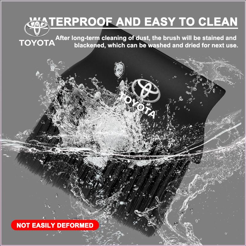 Car Cleaning Brush Air-outlet Long Haired Remove Dust Bristle for TRD Toyota Prius RAV4 Camry Auris Corolla Yaris Aygo GT86 Gr